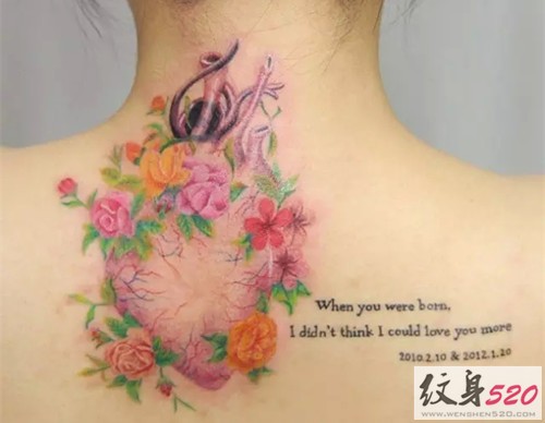 点击大图看下一张：tattooist silo 的唯美柔和艺术纹身图8