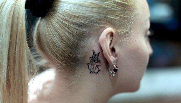 点击大图看下一张：可爱小巧小孩纹身图案(1/1)