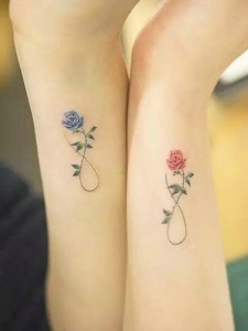适合闺蜜与姐妹花的友谊情深纹身图片