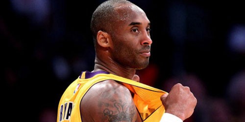 点击大图看下一张：NBA巨星kobe手臂上引人注目的纹身