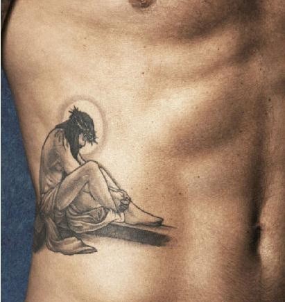 点击大图看下一张：万人迷贝克汉姆的时尚纹身