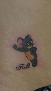 猫和老鼠小杰瑞纹身