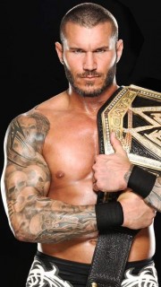 最年轻的WWE世界重量级冠军兰迪奥顿纹身