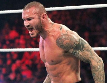 点击大图看下一张：WWE世界重量级冠军兰迪奥顿左花臂纹身