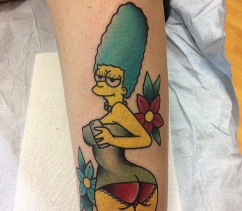 点击大图看下一张：超有爱的辛普森一家