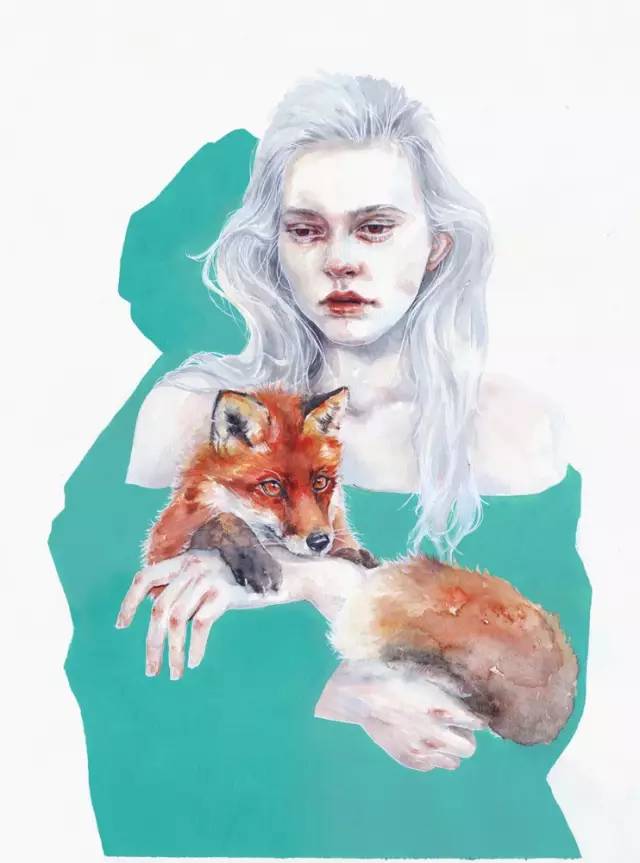 点击大图看下一张:Agnes Cecile作品