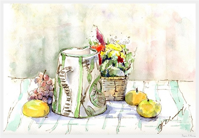 点击大图看下一张：清新雅致