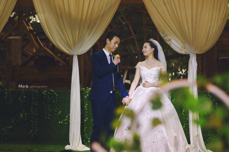 点击大图看下一张：森系婚礼