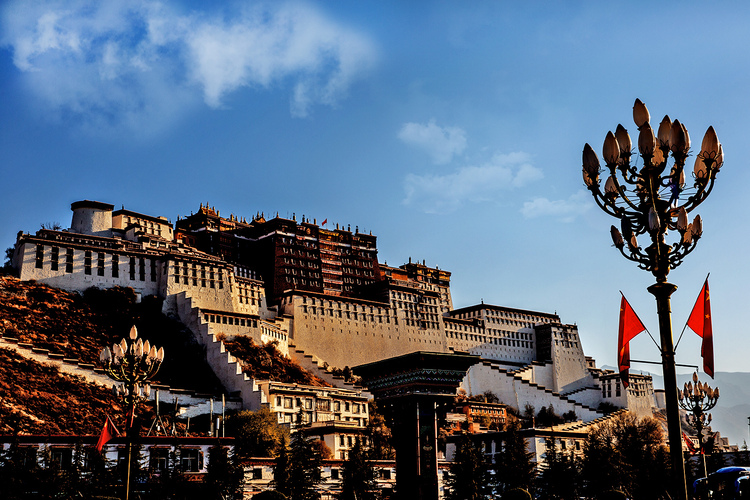 点击大图看下一张：布达拉宫—西藏行