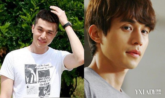 点击大图看下一张：韩国男星圆寸发型PK谁最帅
