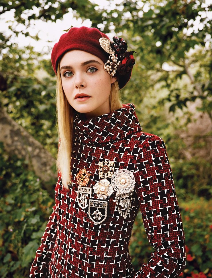 点击大图看下一张:艾丽范宁比姐姐还要小清新范