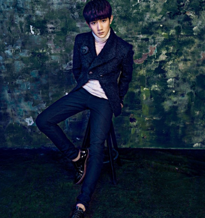 点击大图看下一张:TFboys成员王源成熟贵气写真登杂志封面