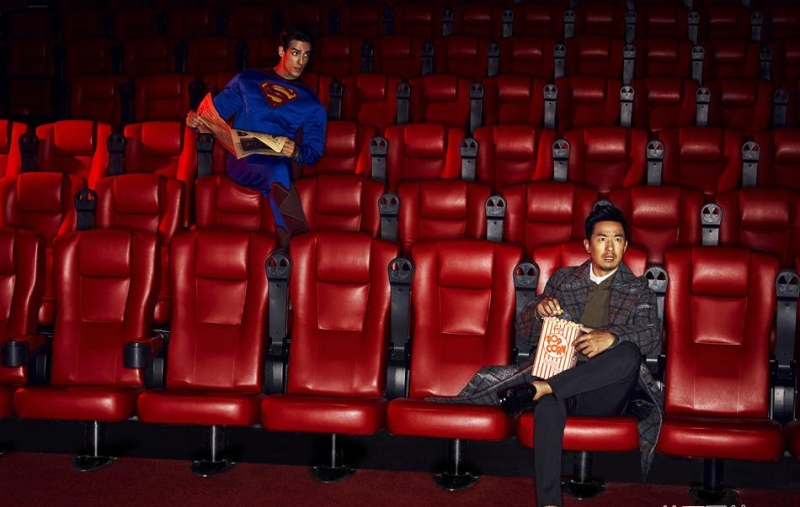 点击大图看下一张：郭晓东绅士男神化身超级MAN