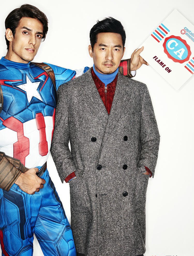 点击大图看下一张:郭晓东绅士男神化身超级MAN