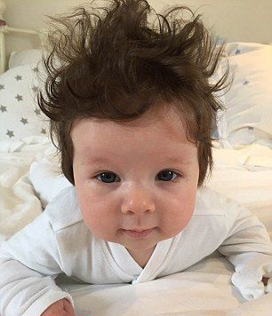 点击大图看下一张:国外萌宝宝个性发型图片大全