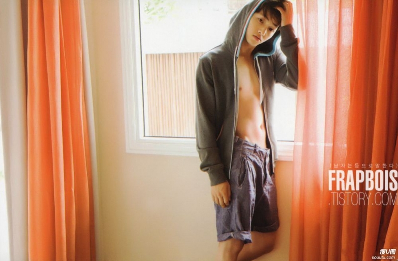 点击大图看下一张：韩国花样美男宋钟基杂志写真