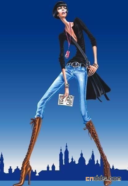 点击大图看下一张:骨感与时尚