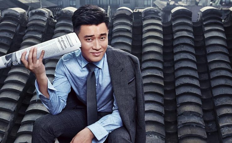 点击大图看下一张:蒋毅西装写真 演绎优雅绅士魅力