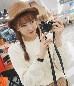 点击大图看下一张:韩国编发发型大全 精致女人都有一款