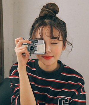 点击大图看下一张:可爱女生发型图片 清新甜美俏可人