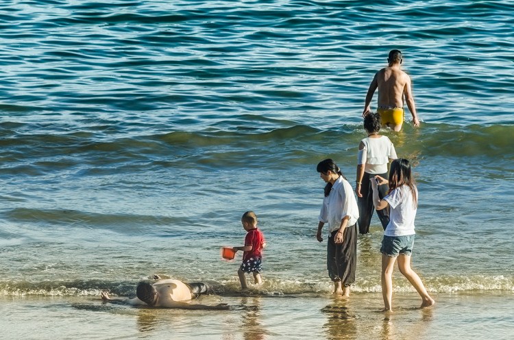 点击大图看下一张：海的诱惑前江湾记事