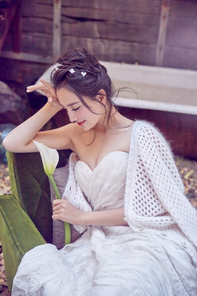 点击大图看下一张:孙茜唯美写真仙气十足