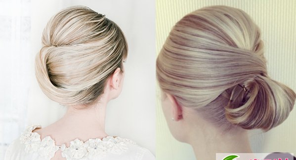 点击大图看下一张:盘发派VS长发披肩派 2016时尚新娘发型大全