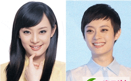 点击大图看下一张：中韩女星齐剪短发！夏天短发会上瘾