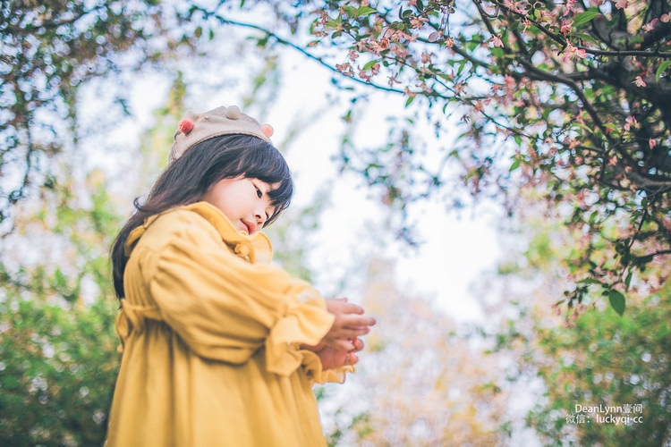 点击大图看下一张:林中的小公主