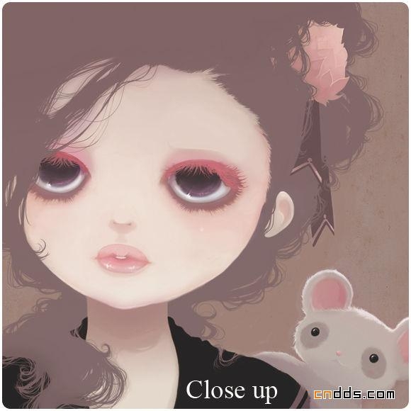 点击大图看下一张：我的泪滴