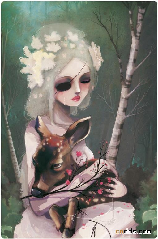 点击大图看下一张：我的泪滴