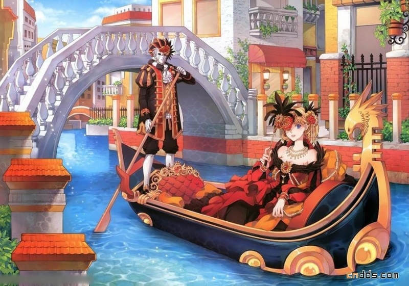 点击大图看下一张:震撼视觉各国美女插画大PK