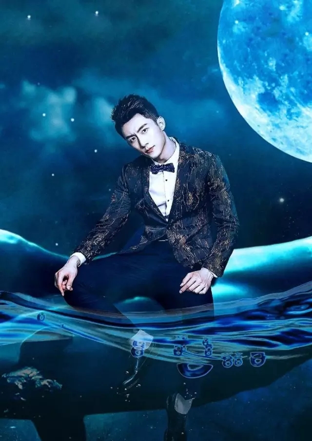 点击大图看下一张：黄景瑜独家私房照性感来袭