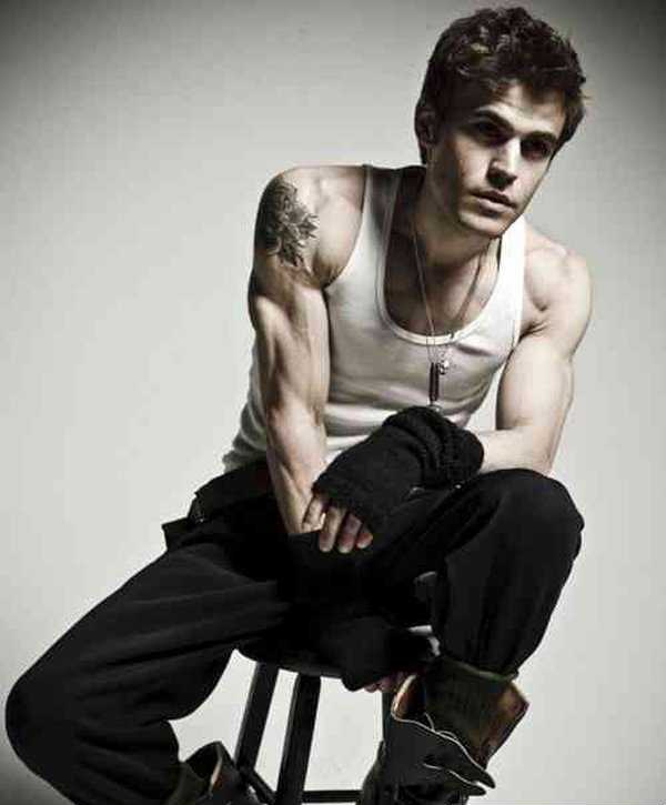 点击大图看下一张：最帅吸血鬼保罗·韦斯利英俊瞬间