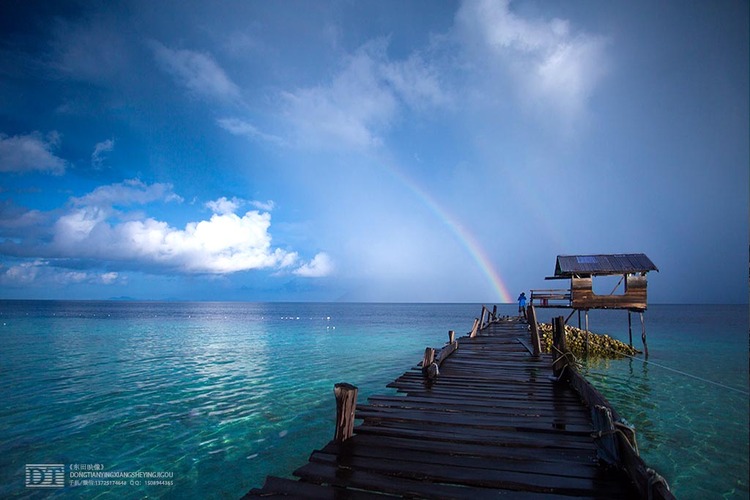 点击大图看下一张：仙本那的云