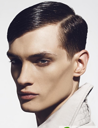 点击大图看下一张：男性时尚发型图片 最新设计师发型作品大全