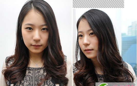 点击大图看下一张：女生长发短发烫什么卷发好看