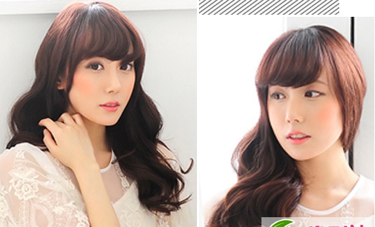 点击大图看下一张:女生长发短发烫什么卷发好看