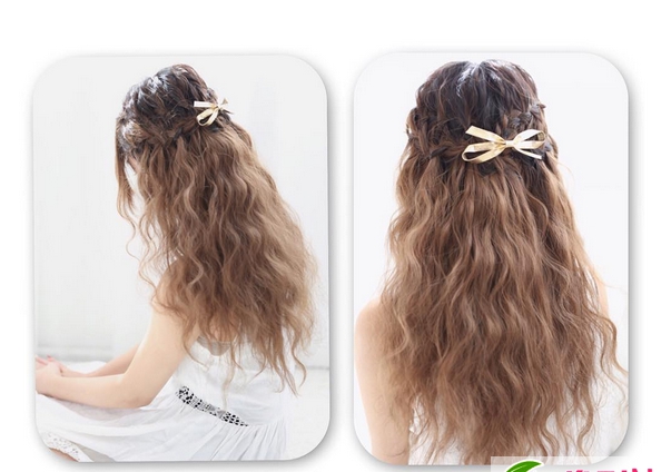 点击大图看下一张：性感轻熟女烫发卷发发型