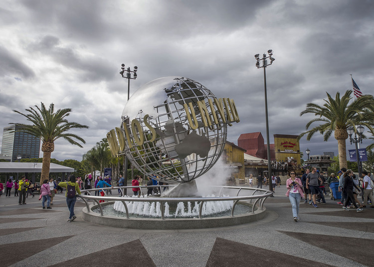 点击大图看下一张：环球影城、星光大道