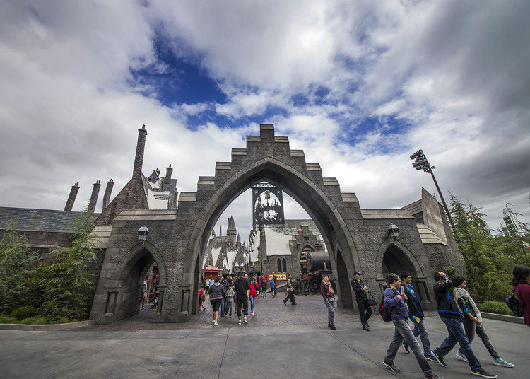 点击大图看下一张：环球影城、星光大道