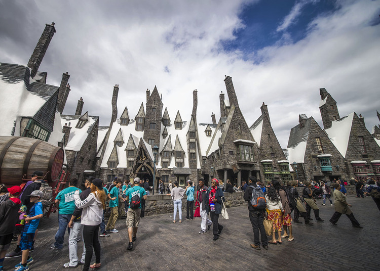 点击大图看下一张：环球影城、星光大道