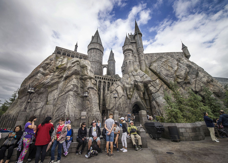 点击大图看下一张：环球影城、星光大道