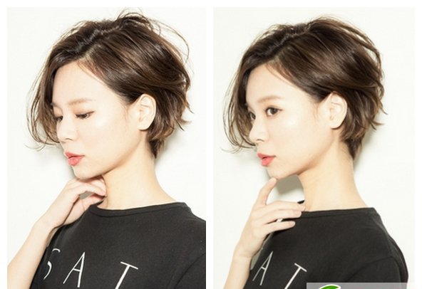 点击大图看下一张：氧气女神短发波波头 2017流行短发发型女