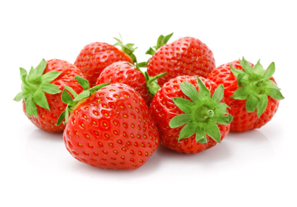 点击大图看下一张：鲜美水果草莓高清图片素材