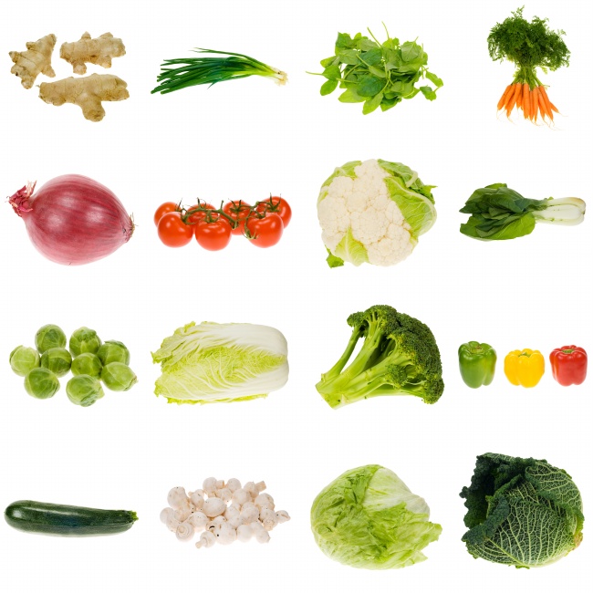 点击大图看下一张：绿色蔬菜图片素材大全