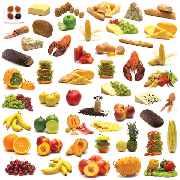 点击大图看下一张：水果与蔬菜高清图片
