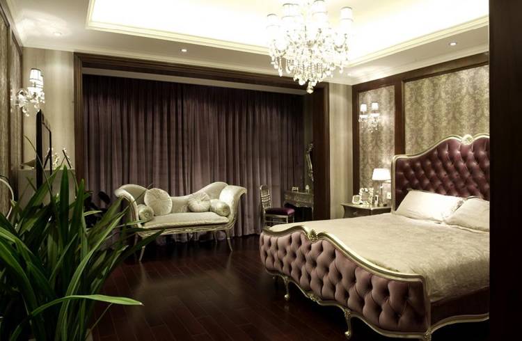 点击大图看下一张：新古典古典卧室设计图