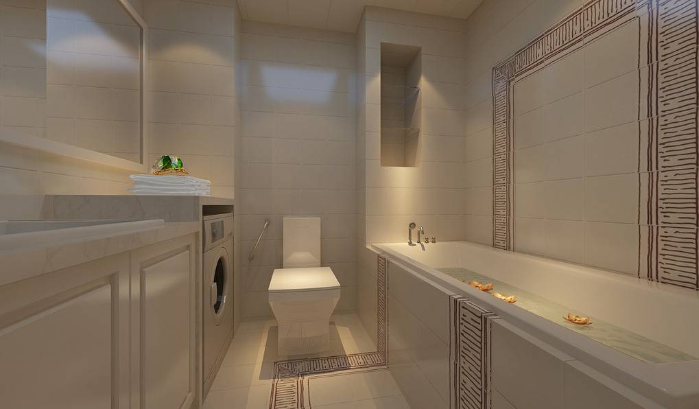 点击大图看下一张：浴室淋浴房设计方案