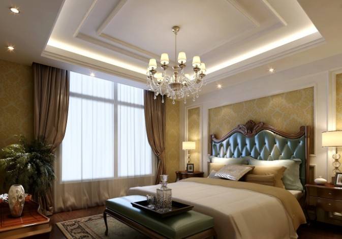 点击大图看下一张:欧式卧室设计案例展示